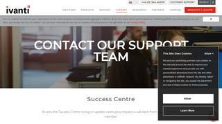 Contact Support | Ivanti