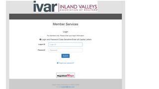 Manage Your Payments - Inland Valleys Association of Realtors