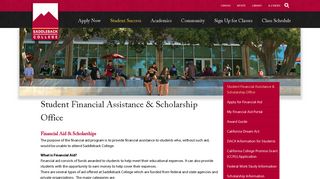 Student Financial Assistance & Scholarship Office | Saddleback College