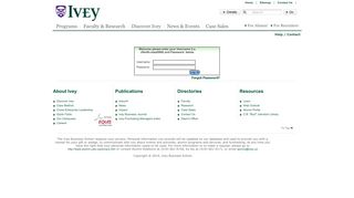 Alumni Portal - Ivey Business School