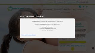 Conceptions Florida | Fertility Treatments, IVF & Intrauterine ...