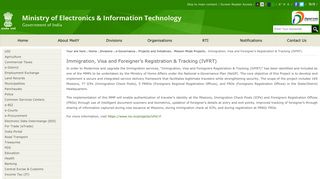 Immigration, Visa and Foreigner's Registration & Tracking (IVFRT ...