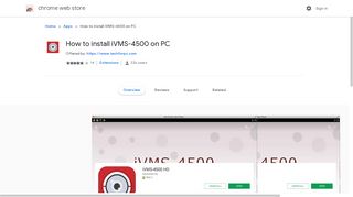 How to install iVMS-4500 on PC - Google Chrome