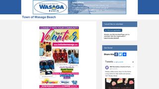 MyVolunteerPage - Town of Wasaga Beach