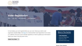 Voter Registration | NASS