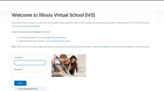 Login - Illinois Virtual School