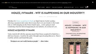 Houzz, IvyMark - WTF Is Happening In Our Industry?! — Alycia Wicker ...