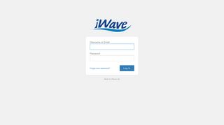 Account Login | iWave Air
