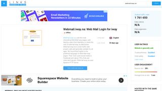 Visit Webmail.iway.na - Web Mail Login for iway.