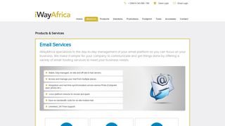 Email Services | iWayAfrica