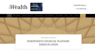 Home | iWealth | Financial Planner Leeds