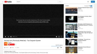 Gazoop.com (Previously iWebCab) - Taxi Dispatch System - YouTube