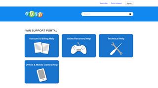 iWin Support Portal