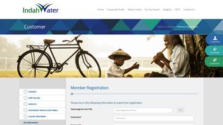Indah Water Portal | Member Registration - IWK