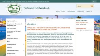 eServices | Town of Fort Myers Beach, FL - Official Website