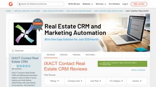 IXACT Contact Real Estate CRM Reviews 2019 | G2 Crowd
