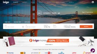 ixigo - Flight Booking, Train Reservation, Hotels, Cheap Air Tickets