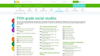 IXL | Learn 5th grade social studies - IXL.com