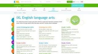 IXL English Language Arts