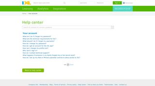 IXL - Help Center: Your account
