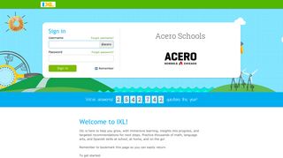IXL - Acero Schools