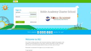 IXL - Noble Academy Charter School