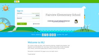 IXL - Fairview Elementary School