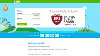 IXL - Batavia Public Schools