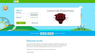 IXL - Lesterville Elementary