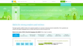 IXL - Language arts curriculum
