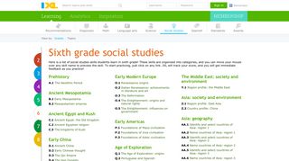 IXL | Learn 6th grade social studies