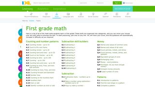 IXL | Learn 1st grade math
