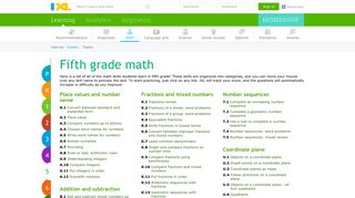 IXL | Learn 5th grade math