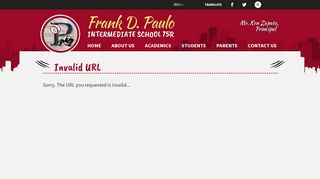 Mathematics - IS #75R Frank D. Paulo Intermediate School