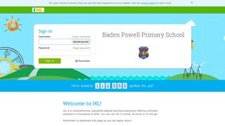 IXL - Baden Powell Primary School