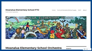 Moanalua Elementary Orchestra - Moanalua Elementary School PTO