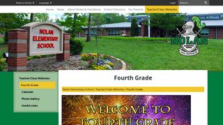 Fourth Grade - Nolan Elementary School