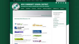 Online Resources - Library Media Center - Novi Woods Elementary ...
