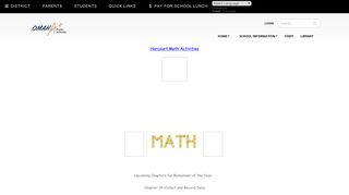Math Links - Picotte Elementary - Omaha Public Schools