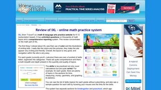 Review of IXL.com math & language arts practice website