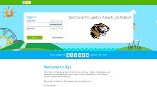 IXL - Southern Columbia Area High School