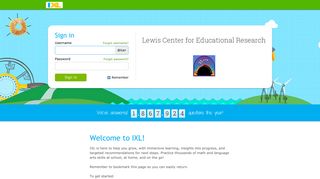 IXL - Lewis Center for Educational Research