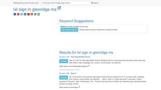 Ixl sign in glenridge ms Error Analysis (By Tools)