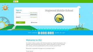 IXL - Hopwood Middle School