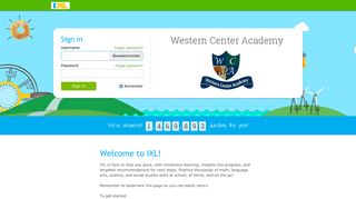 IXL - Western Center Academy