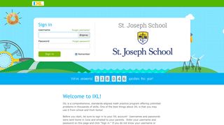 IXL - St. Joseph School