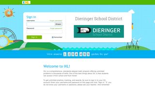 IXL - Dieringer School District