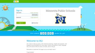 IXL - Minneota Public Schools