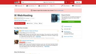 IX Web Hosting - CLOSED - 45 Reviews - Internet Service Providers ...