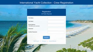 Crew Registration - IYC